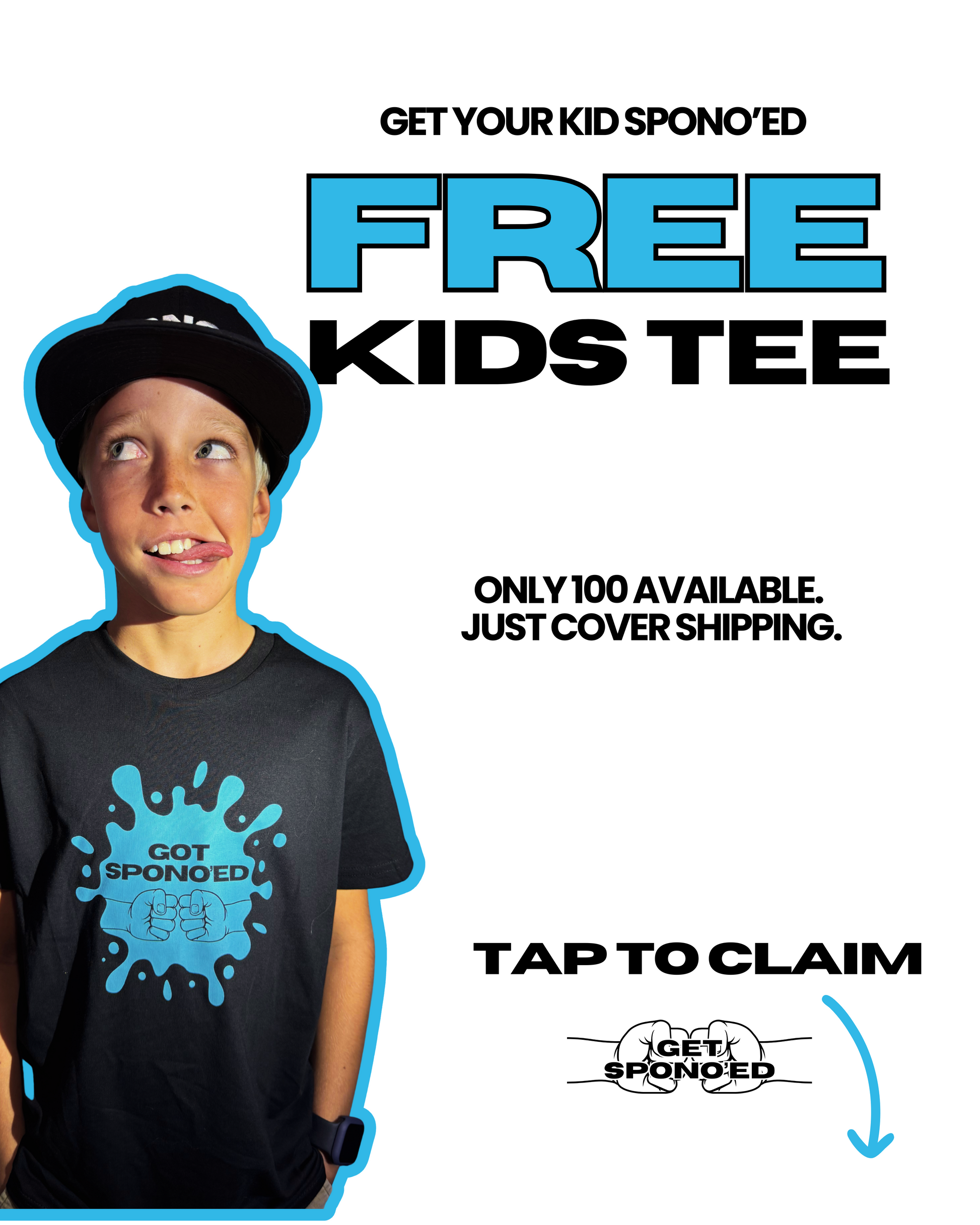 Official GOT SPONO’ED Kids Tee