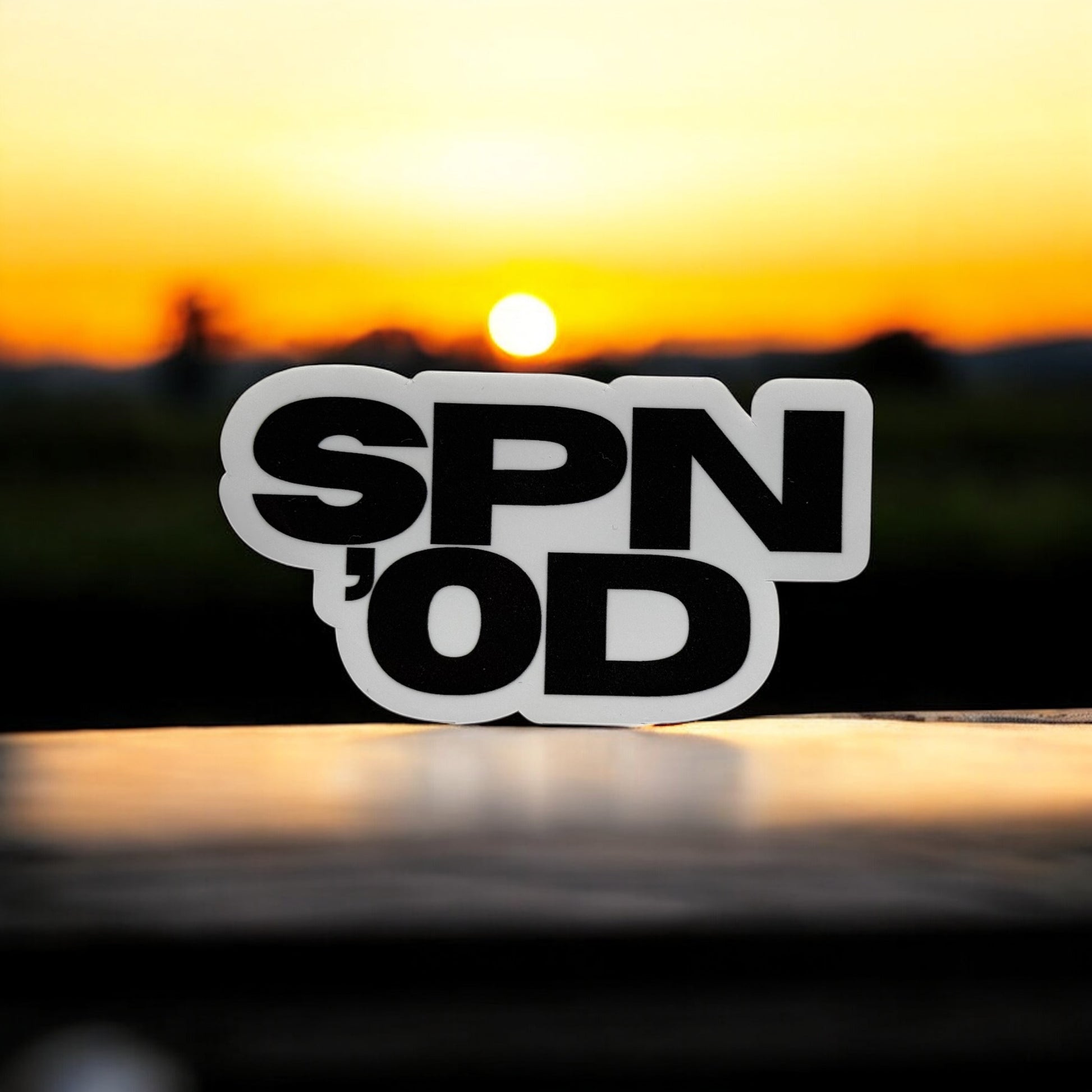 🔥 SPONO’ED “SIGNAL STICKER” 🔥 10cm