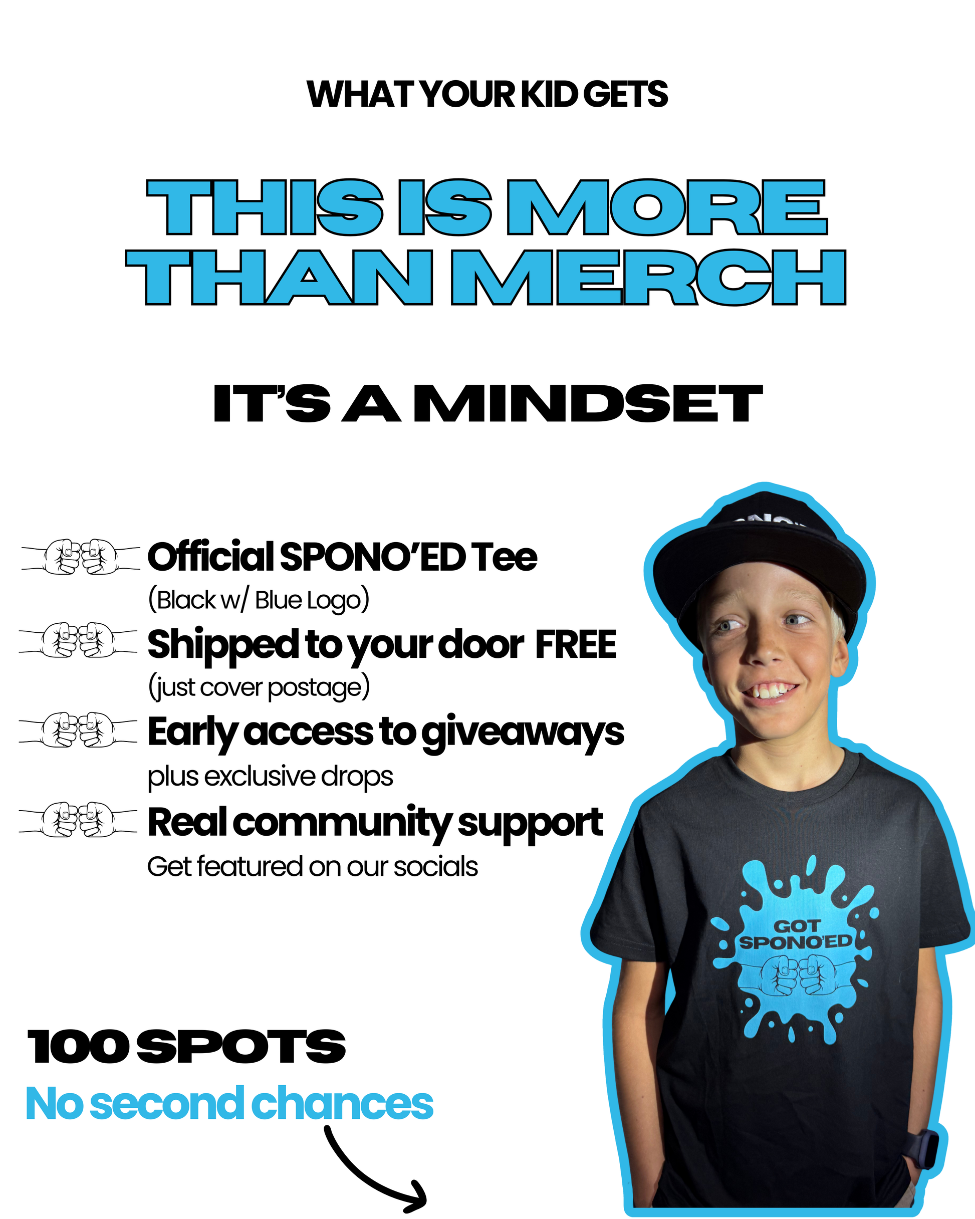 Official GOT SPONO’ED Kids Tee