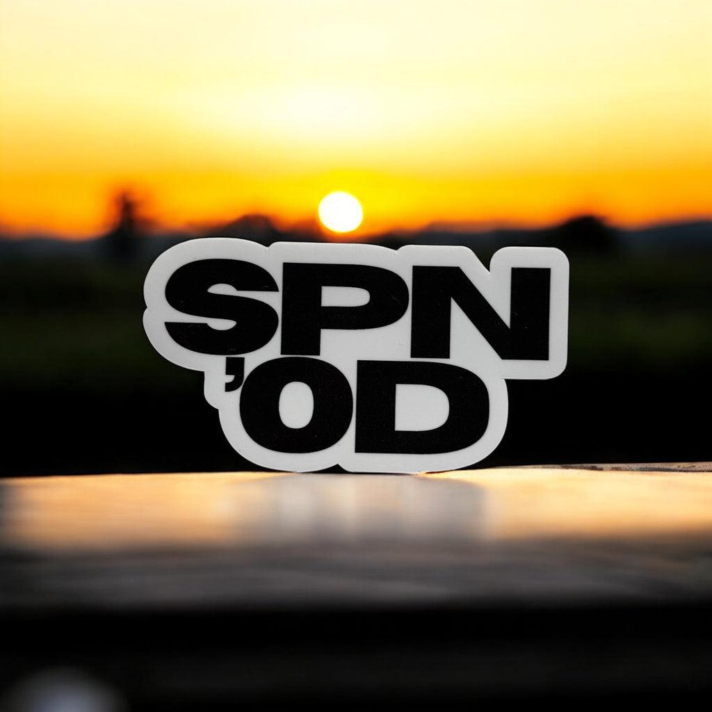🔥 SPONO’ED “SIGNAL STICKER” 🔥 10cm