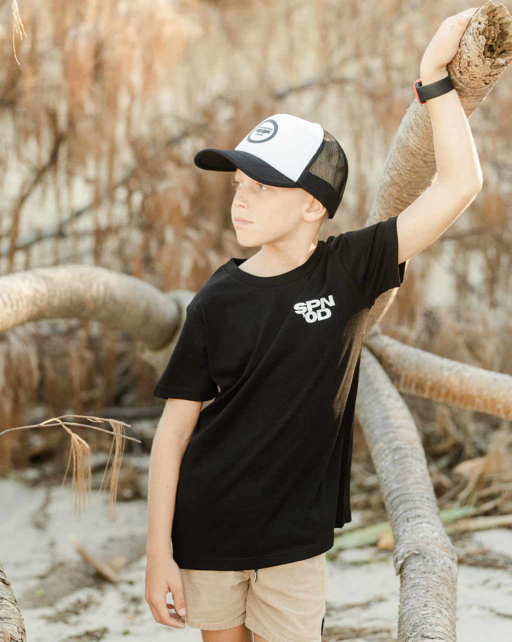 Youth Identity Tee (Black Shirt Pick Your Print)