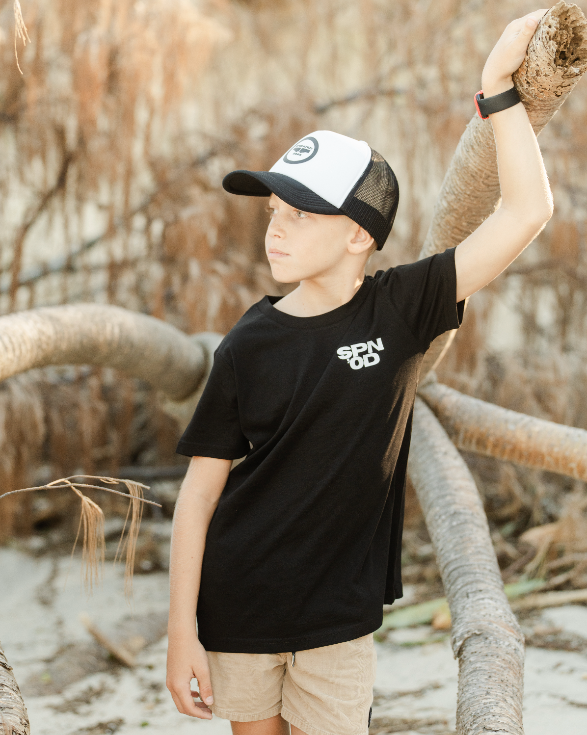 Youth Identity Tee (Black Shirt Pick Your Print)